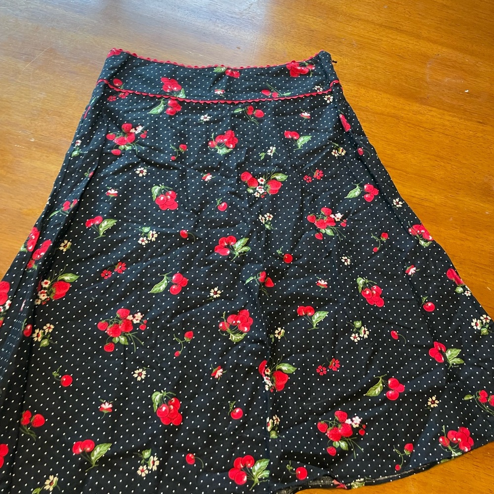 Liz Claiborne pinup novelty skirt - Picture 4 of 9